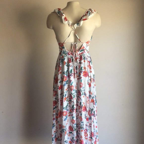 Floral maxi dress NWT - Picture 3 of 5